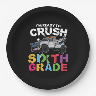 Assiettes En Carton Enseignants de 6e année écrasés jusqu'à 6e année