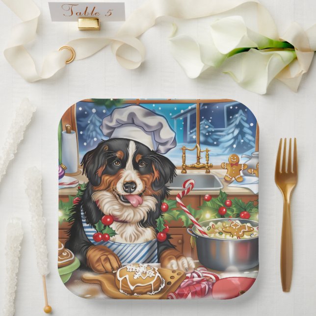 Assiettes En Carton Entlebucher Mountain Holiday Baking : Festif (Mariage)