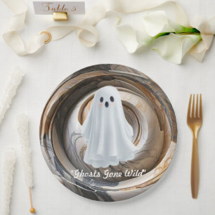 Assiettes En Carton "Équipe de fantômes magnifiques"