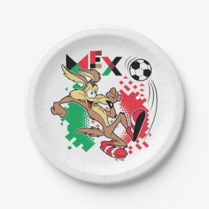Assiettes En Carton Équipe de football du Mexique Graphique WILE E. CO
