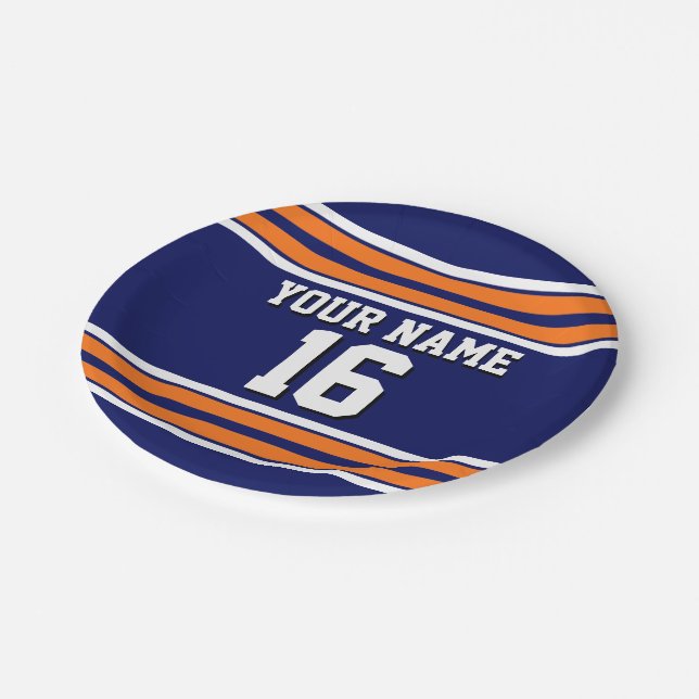 Assiettes En Carton Équipe de strip-tease Jersey (Angle)