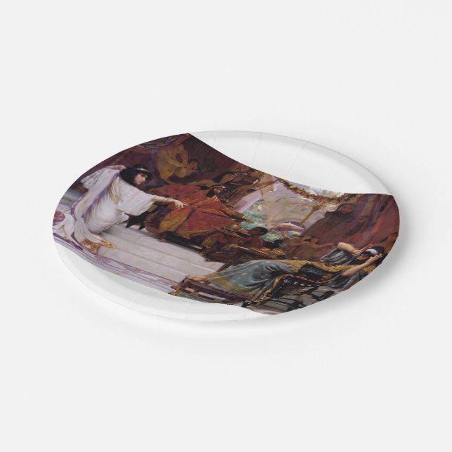 Assiettes En Carton Esther Haman de dénonciation (Angle)