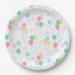 Assiettes En Carton Et Beaucoup D'Autres Plaques De Papier Ballons