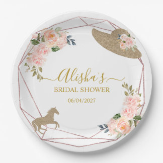 Assiettes En Carton Et ils sont partis à l’autel ! Fête des mariées