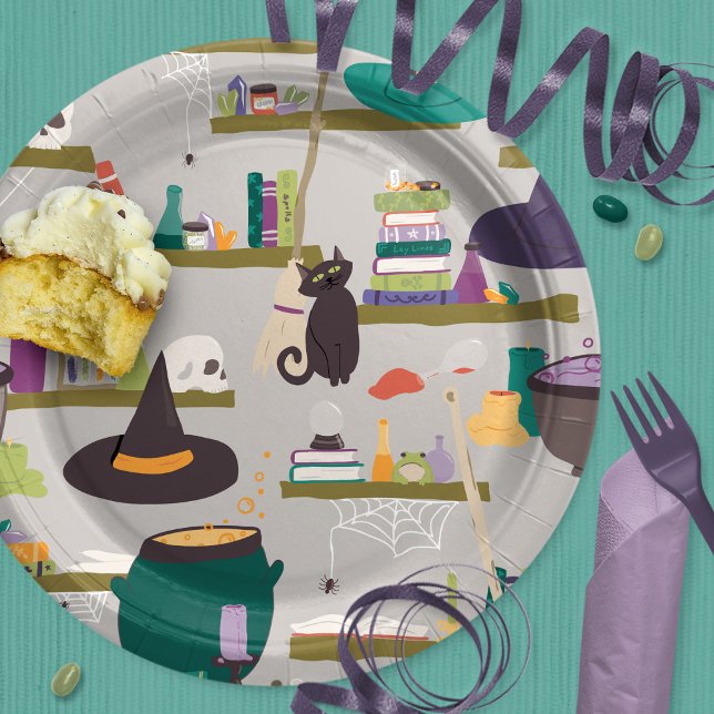 Assiettes En Carton Étagères de spellcaster (Créateur téléchargé)