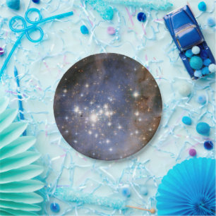 Assiettes En Carton Étoiles de diamant dans la nébuleuse de Carina Hub
