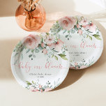 Assiettes En Carton Eucalyptus bébé floral moelleux dans le baby showe<br><div class="desc">Eucalyptus bébé floral moelleux en fleur baby shower Plaques papier Les articles correspondants sont disponibles.</div>