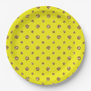 Assiettes En Carton Expressions florales tropicales