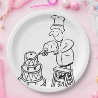Fabricant de gâteaux Décoration d'un gâteau géant
