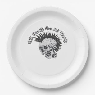 Assiettes En Carton Faire la fête jusqu'à ce que la mort nous sépare H