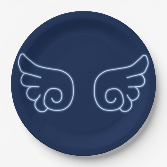 Assiettes En Carton Falln Chibi Angel Wings (Devant)