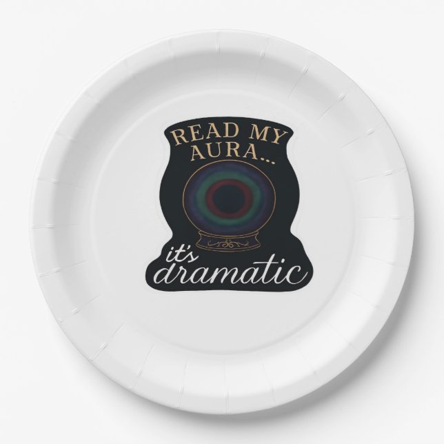 Assiettes En Carton Fantaisie Whimsigoth – Forêts Mystiques, Lunes & M (Devant)