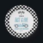 Assiettes En Carton Fast & Five Blue Race Car 5e fête d'anniversaire<br><div class="desc">C'est un Fast & Five Blue Race Car 5th Birthday Party Paper Plates!</div>
