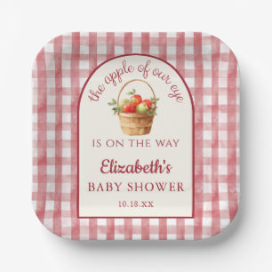 Assiettes En Carton Faveur De Nos Yeux Baby Shower Mixte
