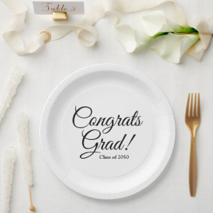 Assiettes En Carton Félicitations grat noir blanc cours de script pers