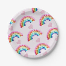 Fête d'anniversaire arc-en-ciel