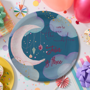 Assiettes En Carton Fête d'anniversaire fantastique pour enfants au-de