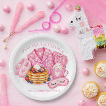 Fête d'anniversaire fille Pancakes et Pyjamas
