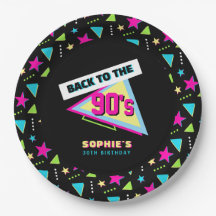 Fête d'anniversaire rétro funky Retour dans les an