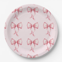 Fête d'anniversaire rose Coquette Bow 