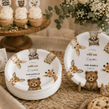 Fête de Bébé Safari Genre Neutre pour le Petit Sau