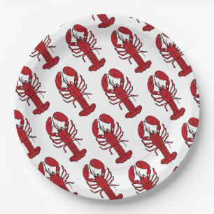 Assiettes En Carton Fête de cuisson du homard pour toutes occasions