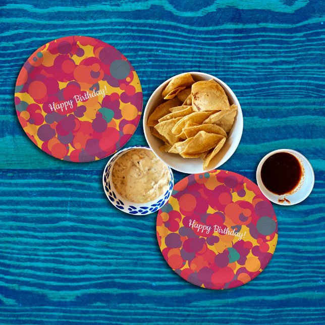 Assiettes En Carton Fête de la Fiesta Toutes les occasions Plaque de p (Créateur téléchargé)