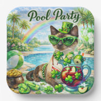 Fête de la Saint-Patrick : Soirée piscine avec cha