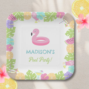 Assiettes En Carton Fête de poules