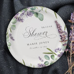 Assiettes En Carton Fête des mariées de feuillage feuilleté Lavender E<br><div class="desc">Si vous avez besoin d'une personnalisation supplémentaire,  n'hésitez pas à m'envoyer un message sur yellowfebstudio@gmail.com .</div>