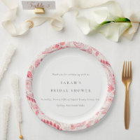 Fête des mariées de typographie moderne Blush Pais
