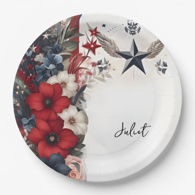 Assiettes En Carton Fête des mariées militaire tactique de guerre de l (Devant)