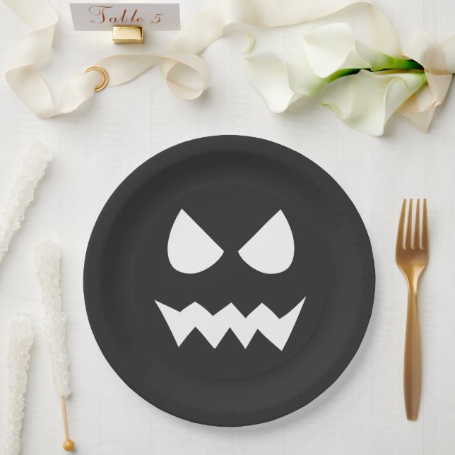Lot De 40 Serviettes En Papier Halloween - Motif Fantômes Et Crânes | Pour Décoration De Table Et Usage Pratique | Vaisselle Jetable De Fête