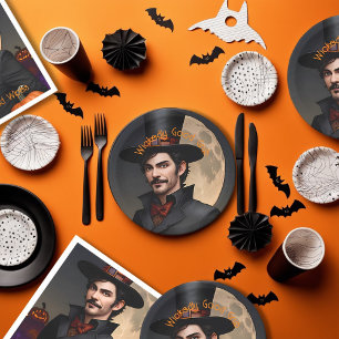 Assiettes En Carton Fête d'Halloween Grub bon