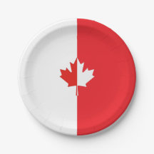 Fête du Canada Feuille d'érable rouge et blanc