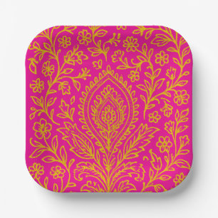 Assiettes En Carton fête du diwali