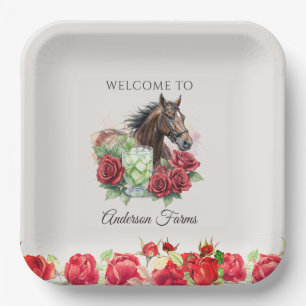 Assiettes En Carton Fête élégante de Derby 