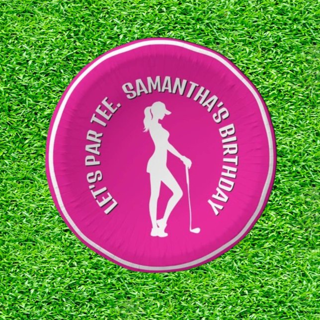 Assiettes En Carton Fêtez une fête d'anniversaire rose ! (Celebrate in Style: Pink Perfection Awaits!)