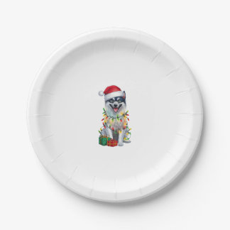 Assiettes En Carton Feu de Noël Feu de Noël Feu de Chien Finlandais Fe