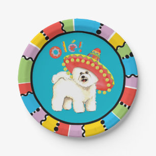 Assiettes En Carton Fiesta Bichon