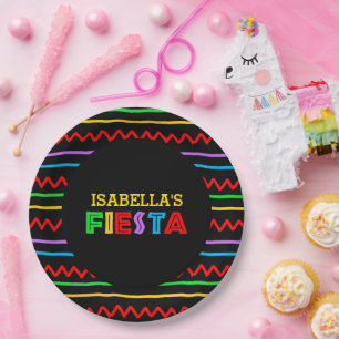 Assiettes En Carton Fiesta personnalisée