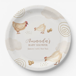 Assiettes En Carton Fille bohème chic peu farouche éclosion Prochaine 