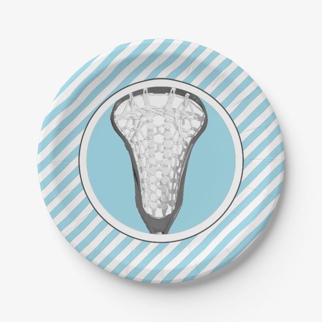 Assiettes En Carton Filles crosse (Devant)