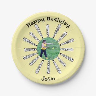 Assiettes En Carton Fleur de chauve-balle