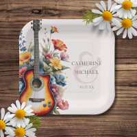 Fleur sauvage guitare Ampersand Mariage musical