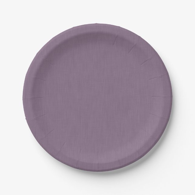 Assiettes En Carton Fond violet texturé calme et simple (Devant)
