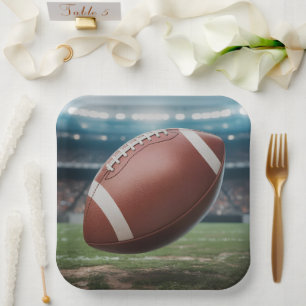 Assiettes En Carton Football américain