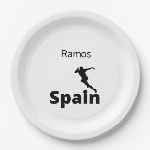 Assiettes En Carton Football Espagne