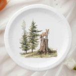 Assiettes En Carton Forêt d'animaux des bois | Baby shower Fox<br><div class="desc">Présentation de nos animaux forestiers | plaques en papier baby shower fox, parfait pour une fête mignonne et fantastique ! Doté d'un thème de forêt aquarelle avec un adorable renard sur une rondelle, il est idéal pour une douche sans sexe. Ce design d'inspiration bohème crée une scène douce et simple...</div>
