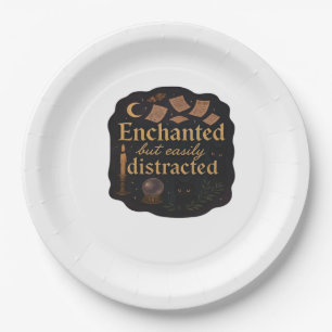 Assiettes En Carton Forêts, Lunes et Magie Fantastiques Mystiques Whim